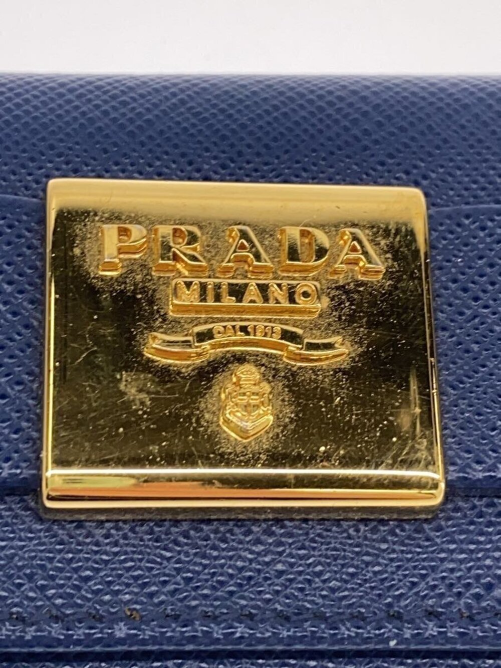 Prada Key Case Wallet Blue - Picture 3 of 6